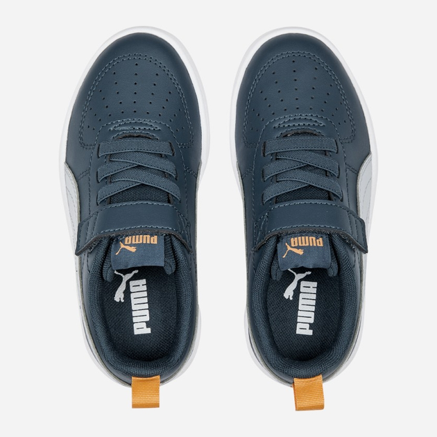 Sneakersy chłopięce na rzepy Puma Rickie AC+ PS 385836-13 31 Granatowe (4065452625405) - obraz 4