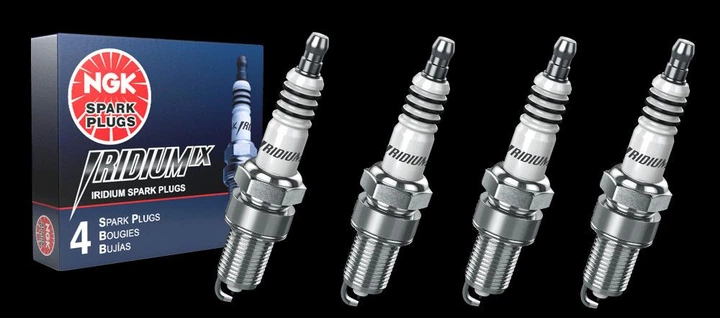 Свеча зажигания NGK LKR7DIX-11S Iridium IX (93175 Iridium Ix), 4