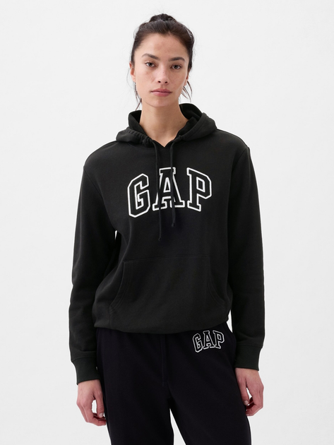 Худі жіноче GAP 870537-02 XL Чорне (1200132691056) - зображення 1