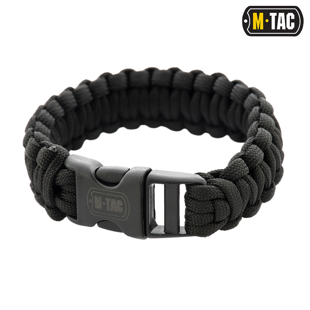 Браслет паракорд M-Tac L Black - зображення 1