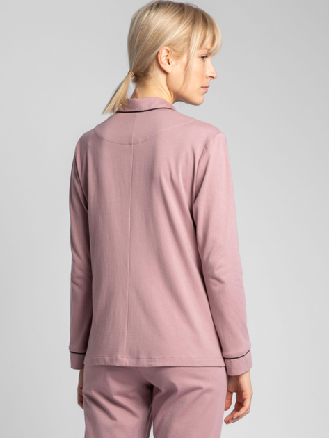 Піжамна сорочка жіноча бавовняна LaLupa LA019 L Рожева (5903887608688) - зображення 2