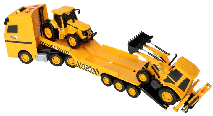 Автотранспортер Jcb Teamsterz з 2 машинами Жовтий (5050841641615) - зображення 2