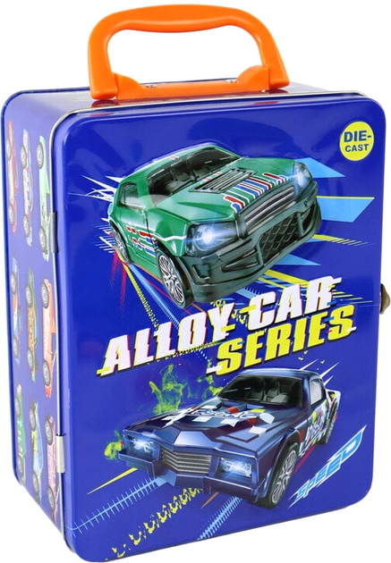 Набор автомобилей в футляре Артикул Alloy Car Series (5901811167546) - зображення 1