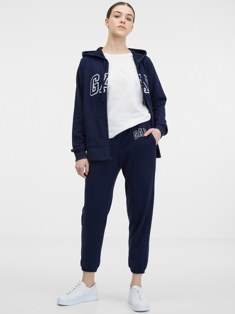 Spodnie dresowe damskie joggery GAP 889527-03 XL Granatowe (1200133052702) - obraz 3