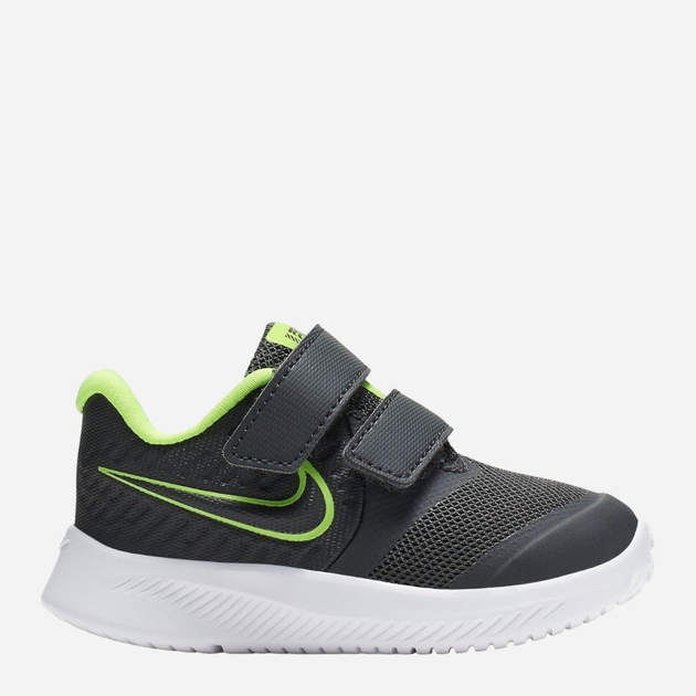 Buty sportowe chłopięce na rzepy Nike Star Runner 2 (TDV) AT1803-004 19.5 Czarne (193146216661) - obraz 1