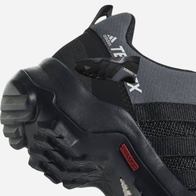Buty sportowe chłopięce na rzepy adidas Terrex Ax2r Cf K BB1930 31 Czarne z szarym (4057283800960) - obraz 5