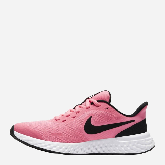 Підліткові кросівки для дівчинки Nike Revolution 5 (GS) BQ5671-602 36 Рожеві (194499442127) - зображення 2