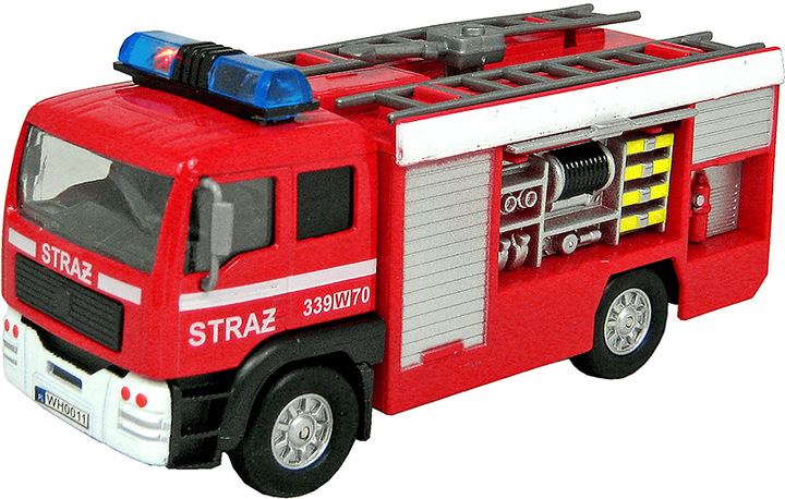 Пожежна машина Hipo зі свіжими та смачними ефектами 14 см (5907700634809) - зображення 1