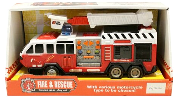 Пожежна машина Norimpex Fire & Rescue Gear (5902444024909) - зображення 1