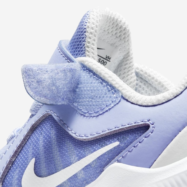 Buty sportowe dziecięce dla dziewczynki na rzepy Nike Downshifter 10 (TDV) CJ2068-500 19.5 Fioletowe (194272509955) - obraz 6