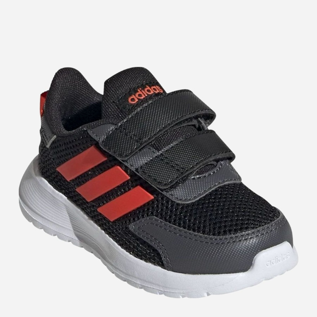 Buty sportowe dziecięce dla dziewczynki na rzepy Adidas Tensaur Run I EG4139 20 Czarne (4062052624432) - obraz 2