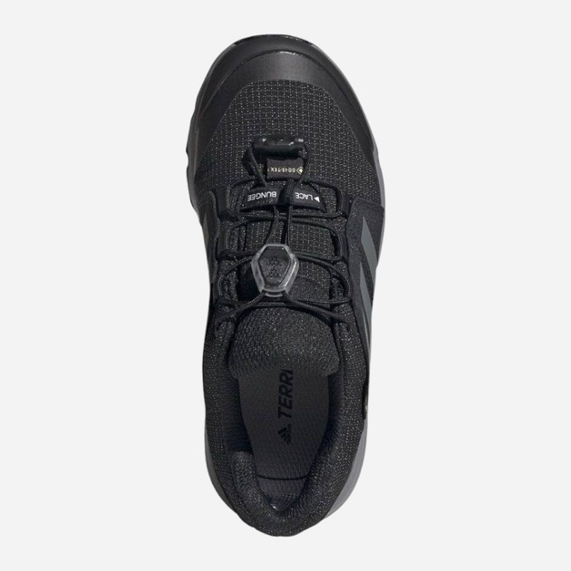 Дитячі трекінгові кросівки для хлопчика Adidas Terrex Gtx K FU7268 29 Чорні (4062058274112) - зображення 4