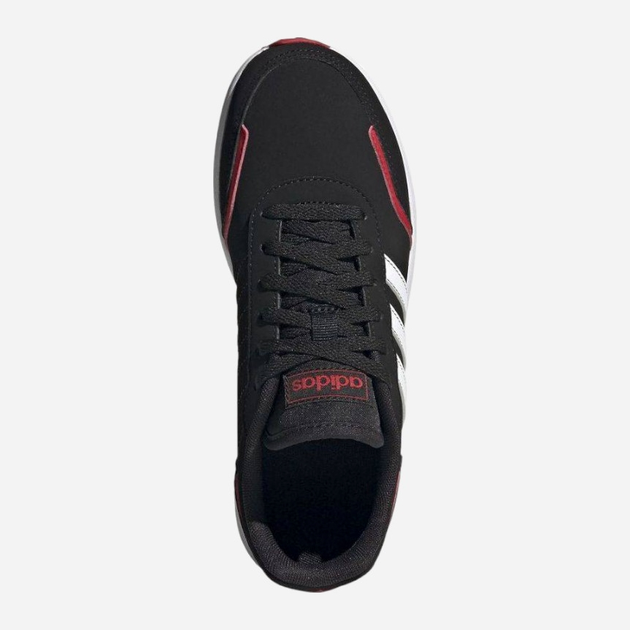 Buty sportowe chłopięce adidas Vs Switch 3 K FW3962 28.5 Czarne z białym i czerwonym (4062059231428) - obraz 4