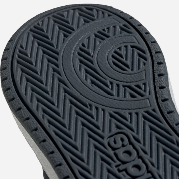 Дитячі високі кросівки для хлопчика adidas Hoops Mid 2.0 I FW4925 20 Сірі (4060519636752) - зображення 4