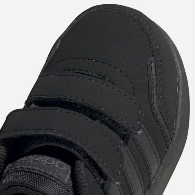 Buty sportowe chłopięce na rzepy adidas Vs Switch 3 I FW9312 19 Czarne (4062059440905) - obraz 5