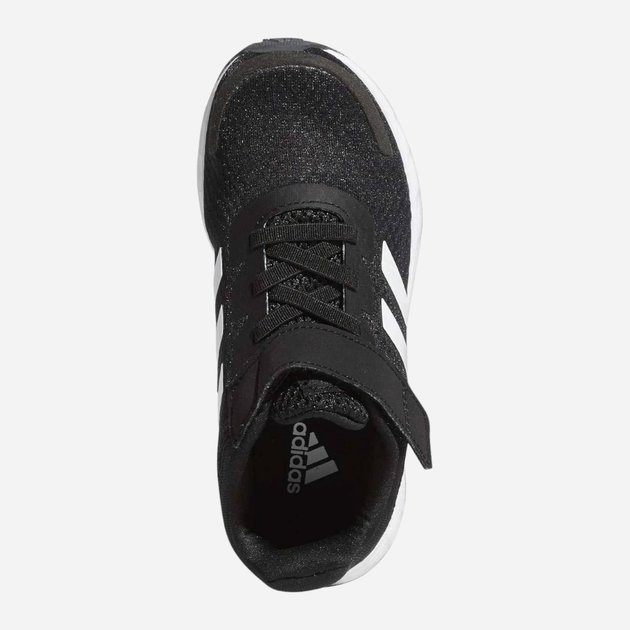 Buty sportowe chłopięce na rzepy adidas Duramo Sl C FX7314 31 Czarne z białym (4062063411243) - obraz 4