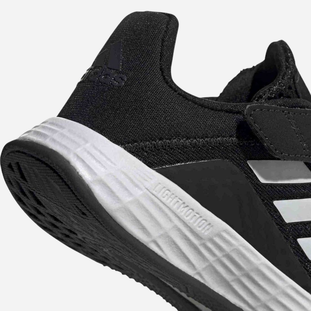 Buty sportowe chłopięce na rzepy adidas Duramo Sl I FX7320 23 Czarne z białym (4062063410178) - obraz 5