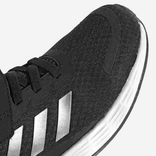 Buty sportowe chłopięce na rzepy adidas Duramo Sl C FY9172 31 Czarne ze srebrzystym (4062065921313) - obraz 5