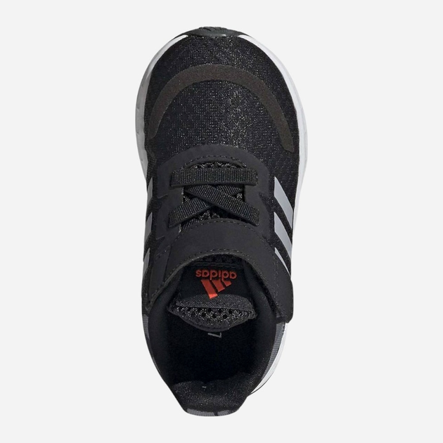 Дитячі кросівки для хлопчика adidas Duramo Sl I FY9178 19 Чорні з сірим (4064036684142) - зображення 4