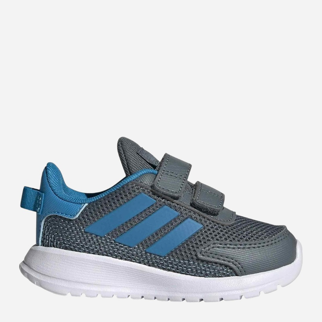 Buty sportowe chłopięce na rzepy Adidas Tensaur Run I FY9201 19 Szare (4064036703904) - obraz 1