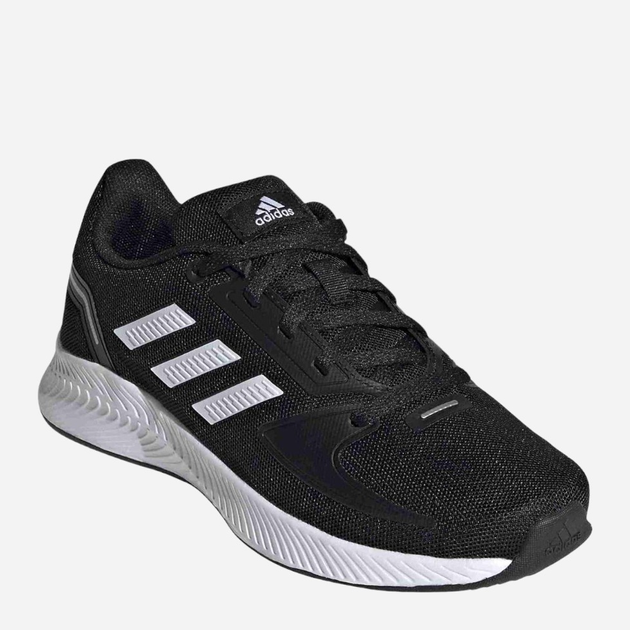 Buty sportowe chłopięce na rzepy Adidas Runfalcon 2.0 K FY9495 28 Czarne (4064036730122) - obraz 2