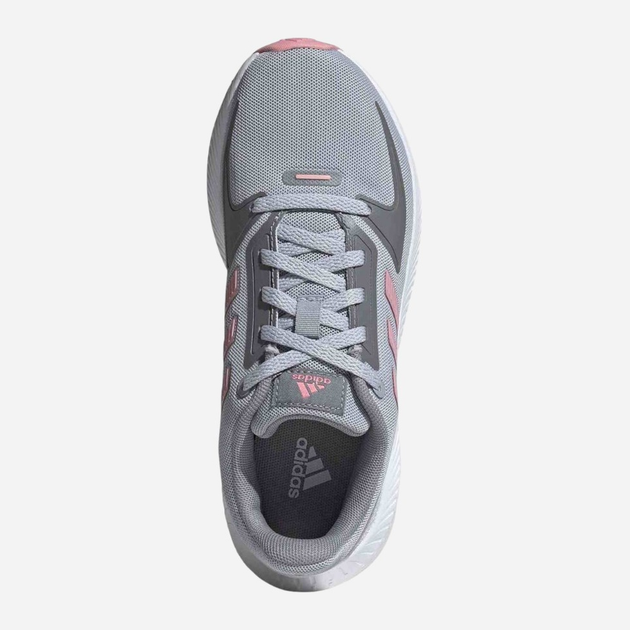 Дитячі кросівки для дівчинки adidas Runfalcon 2.0 K FY9497 31.5 Сірі (4064042705480) - зображення 4