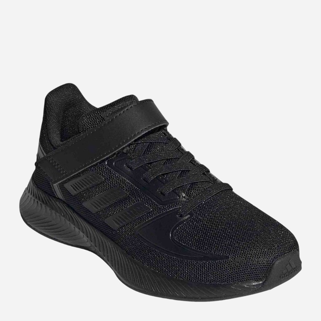 Buty sportowe chłopięce na rzepy Adidas Runfalcon 2.0 C FZ0114 30.5 Czarne (4064036679766) - obraz 2