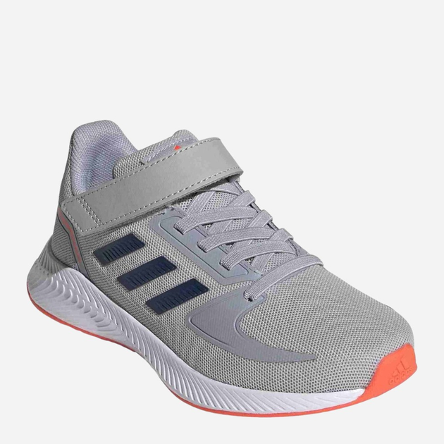 Buty sportowe dziecięce dla dziewczynki na rzepy Adidas Runfalcon 2.0 C FZ0115 30.5 Szare (4064036679827) - obraz 2