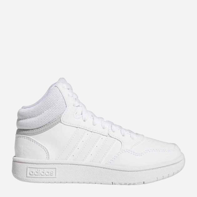 Tenisówki młodzieżowe dla dziewczynki Adidas Hoops 3.0 Mid K GW0401 38 Białe (4065418340021) - obraz 1