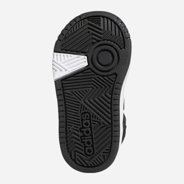 Buty sportowe chłopięce na rzepy za kostkę adidas Originals Hoops Mid 3.0 AC I GW0408 25 Czarne (4065418424561) - obraz 6