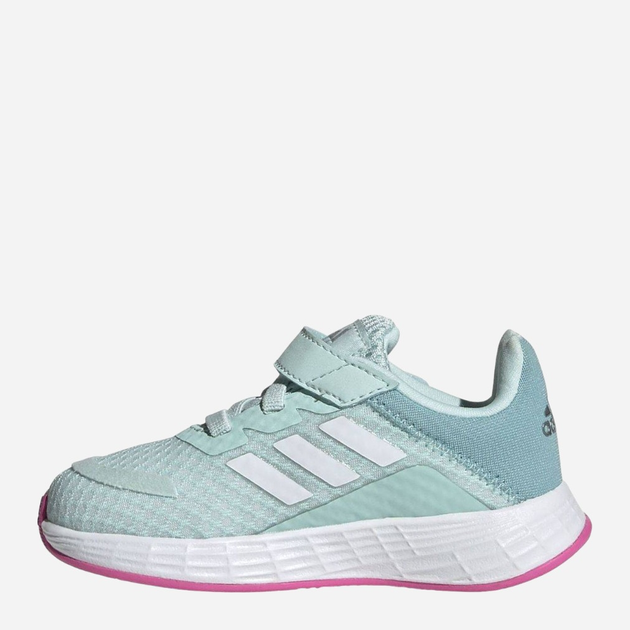 Buty sportowe dziecięce dla dziewczynki na rzepy Adidas Duramo Sl I GW2234 22 Miętowe (4064049343692) - obraz 2