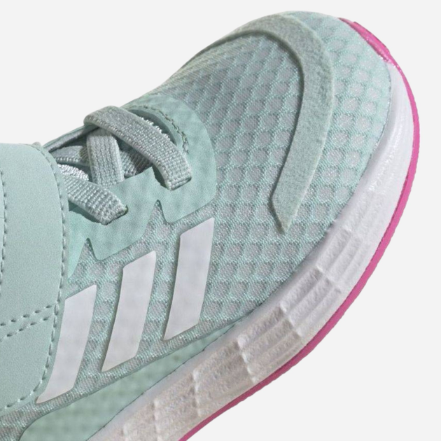 Buty sportowe dziecięce dla dziewczynki na rzepy adidas Duramo Sl I GW2234 25.5 Miętowe (4064049343661) - obraz 6