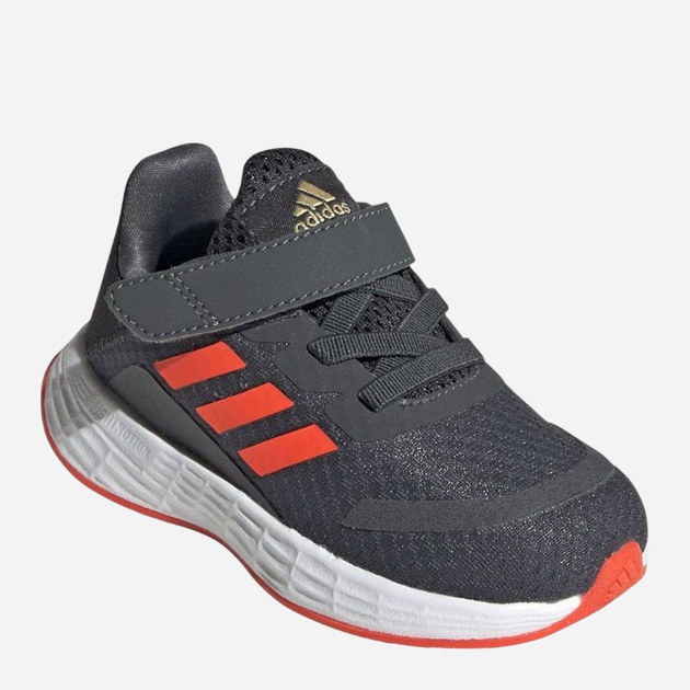 Buty sportowe chłopięce na rzepy Adidas Duramo Sl I GW2238 19 Szare (4064049347454) - obraz 2