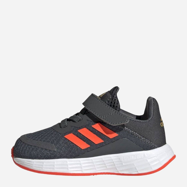 Дитячі кросівки для хлопчика adidas Duramo Sl I GW2238 24 Сірі (4064049343760) - зображення 4