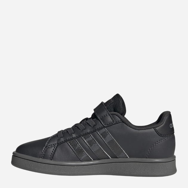 Дитячі кеди для хлопчика adidas Grand Court El C GW6232 30 Чорні (4065418273183) - зображення 3