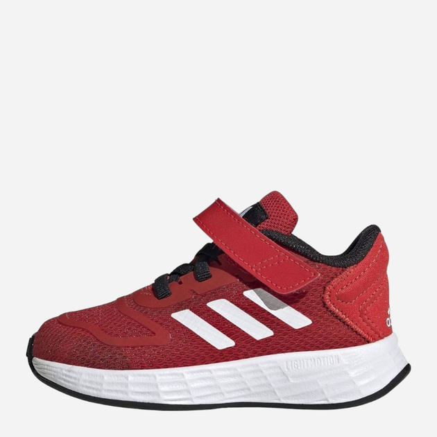 Buty sportowe dziecięce dla dziewczynki na rzepy adidas Duramo 10 El I GW8756 20 Czerwone (4065418479950) - obraz 3