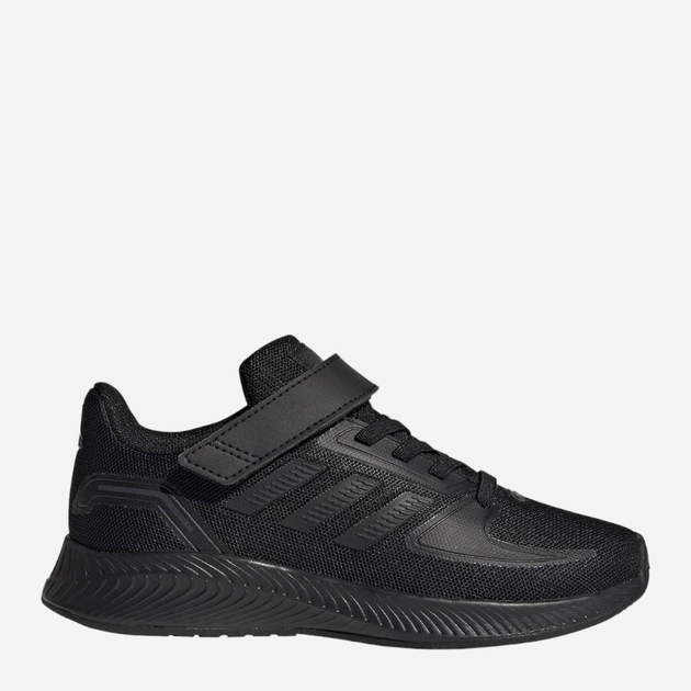 Buty sportowe chłopięce na rzepy adidas Runfalcon 2.0 El K GX3529 31.5 Czarne (4065419341805) - obraz 1