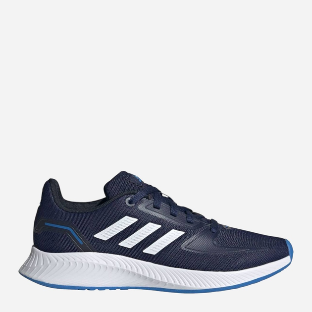 Buty sportowe chłopięce na rzepy Adidas Runfalcon 2.0 K GX3531 36.5 Niebieskie (4065419311082) - obraz 1
