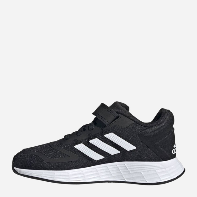 Buty sportowe chłopięce na rzepy adidas Duramo 10 El K GZ0649 29 Czarne z białym (4065418322263) - obraz 3