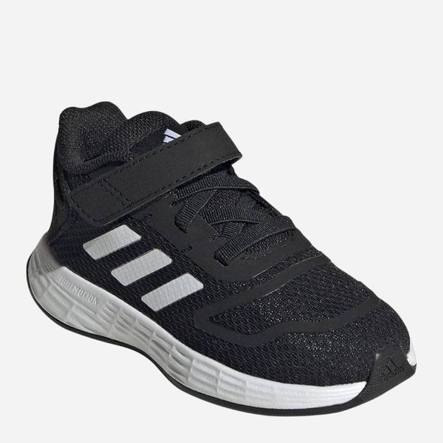 Buty sportowe chłopięce na rzepy Adidas Duramo 10 El I GZ0652 21 Czarne (4065418245708) - obraz 2
