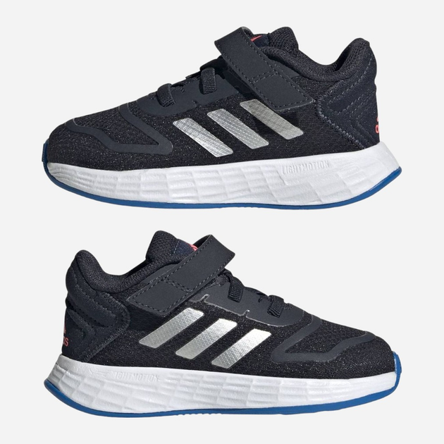 Дитячі кросівки для хлопчика adidas Duramo 10 El I GZ0659 25.5 Темно-сині (4065418476072) - зображення 6