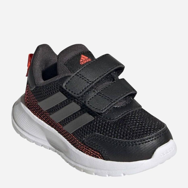Buty sportowe chłopięce na rzepy Adidas Tensaur Run I GZ2686 21 Czarne (4064047588484) - obraz 2