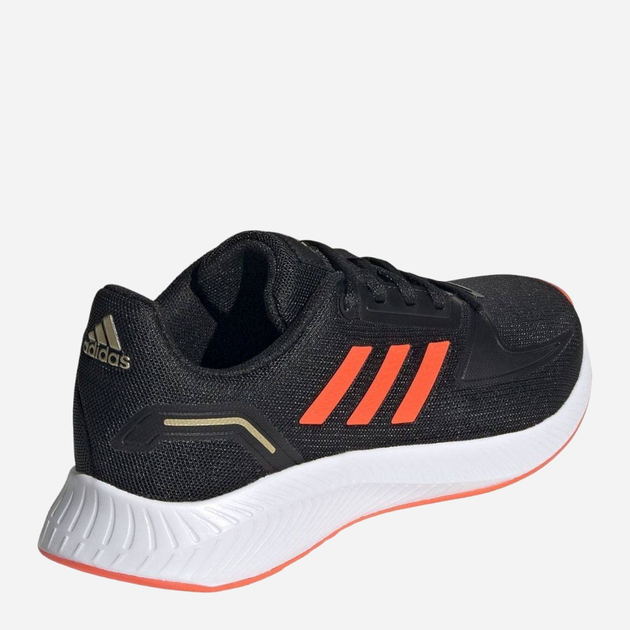 Дитячі кросівки для хлопчика adidas Tensaur Run 2.0 K GZ7418 31 Чорні з червоним (4064048161723) - зображення 4