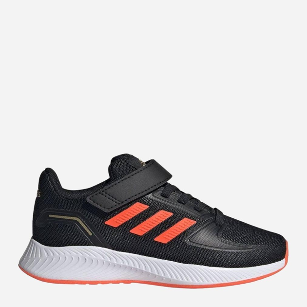 Buty sportowe chłopięce na rzepy Adidas Tensaur Run 2.0 C GZ7436 28.5 Czarne (4064047982503) - obraz 1