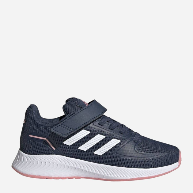 Buty sportowe chłopięce na rzepy Adidas Tensaur Run 2.0 C GZ7438 28 Ciemnogranatowe (4064047978599) - obraz 1