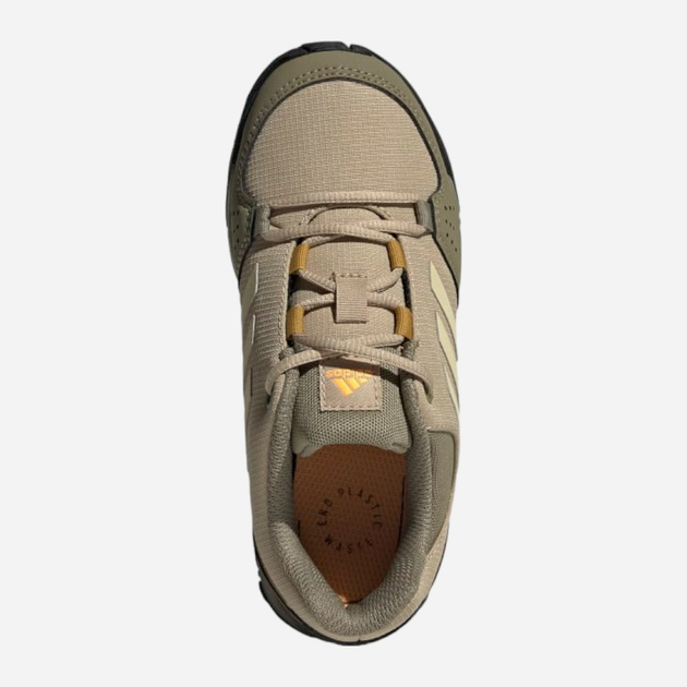 Підліткові трекінгові кросівки для хлопчика Adidas Hyperhiker Low K GZ9218 38.5 Зелені/Бежеві (4065419533484) - зображення 5