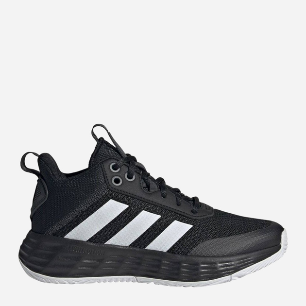 Buty sportowe chłopięce na rzepy Adidas Ownthegame 2.0 K H01558 30.5 Czarne (4064047233100) - obraz 1