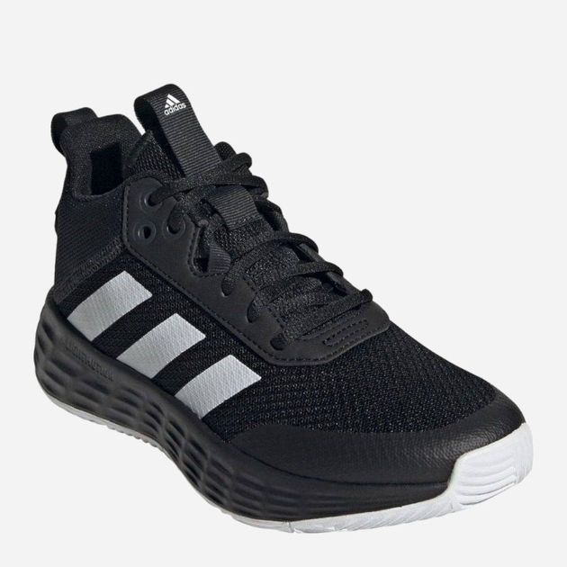 Buty sportowe chłopięce na rzepy Adidas Ownthegame 2.0 K H01558 30 Czarne (4064047229479) - obraz 2