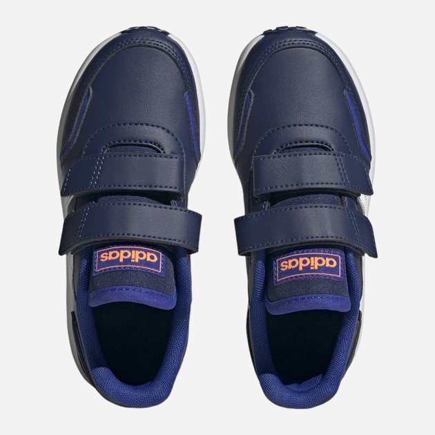 Дитячі кросівки для хлопчика adidas Vs Switch 3 I H03765 32 Темно-сині з білим (4066746150092) - зображення 4