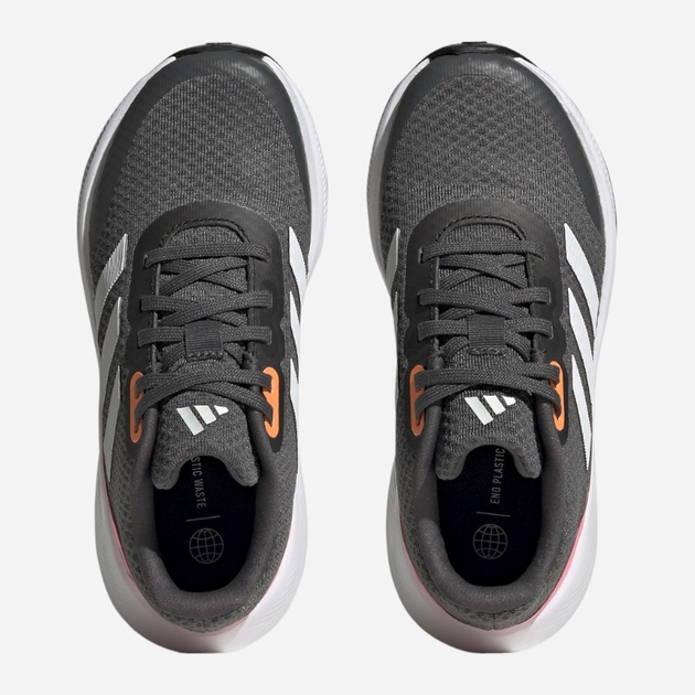 Buty sportowe młodzieżowe dla dziewczynki adidas Runfalcon 3.0 K HP5836 36.5 Szare (4066749890988) - obraz 4